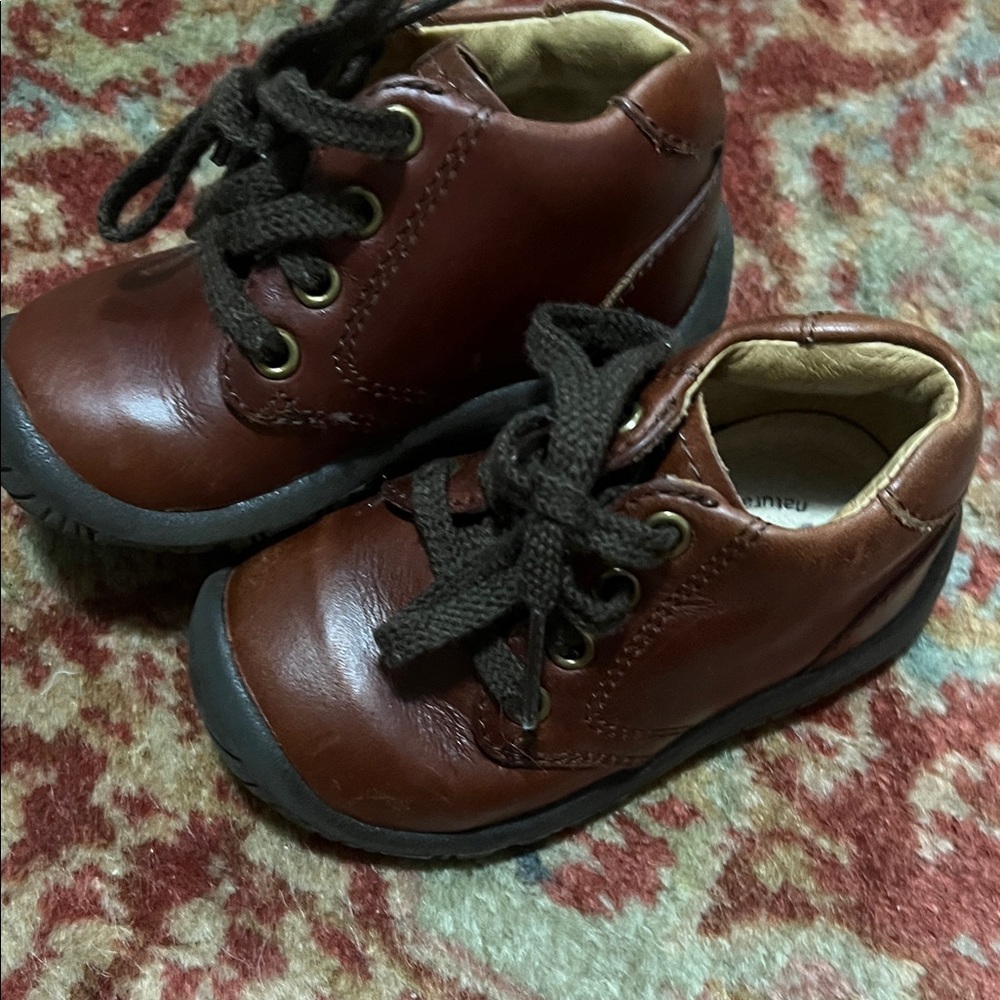 Stride Rite Classic Brown Baby Shoes